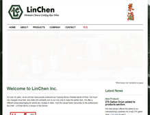 Tablet Screenshot of lincheninc.com